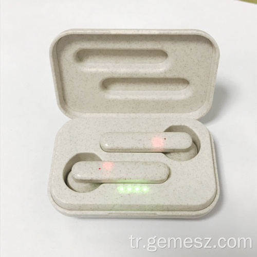 LED&#39;li OEM Kablosuz TWS Bluetooths Kulaklıklı Kulaklık